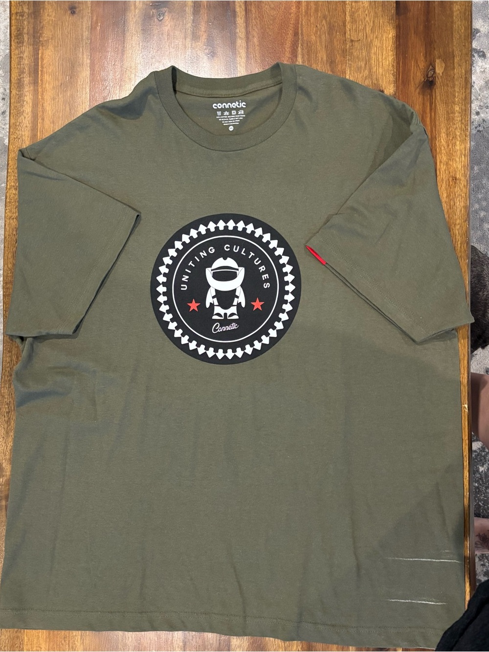 Olive Graphic Short Sleeve Tee